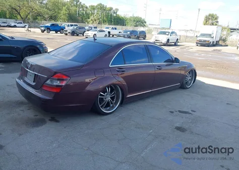 2007 Mercedes-Benz S 550 from USA, damaged, VIN WDDNG71X87A118300